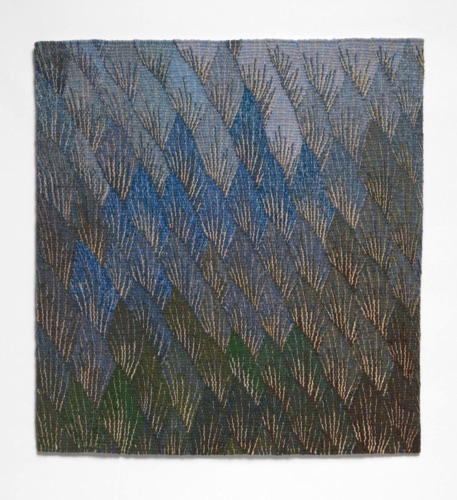 Blue and Green Grasses
Wool, silk and linen
24” x 24” 2013