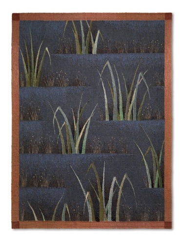 Grass Shelves
Wool, silk and linen
48” x 36” 2014 Grass Shelves
Wool, silk and linen
48” x 36” 2014