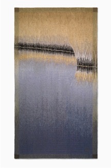 Edge of the Pond 5
Wool, silk and linen
51” x 29” 2014