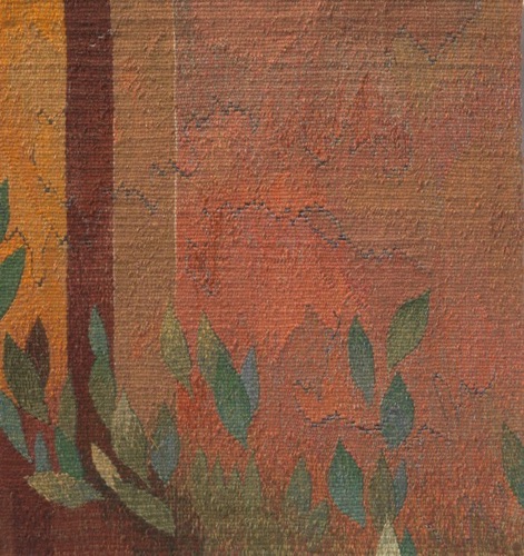 Roman Wall Painting 4
Wool, silk and linen
24”x24”, 2009 Roman Wall Painting 4
Wool, silk and linen
24”x24”, 2009